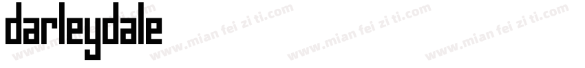 DarleyDale 字体字体转换